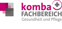 Logo des Fachbereichs Gesundheit und Pflege der komba gewerkschaft nrw (Bildmarke mit Schriftzug)